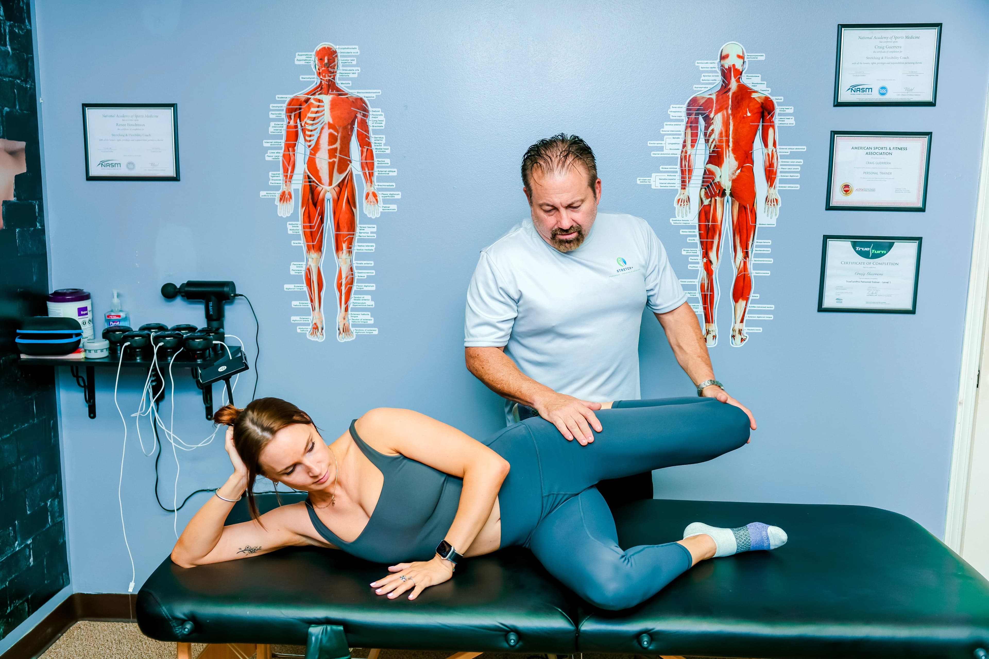 Specialized treatment areas